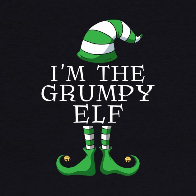 I'm The Grumpy Elf Matching Family Pajamas Christmas Gifts by thuden1738